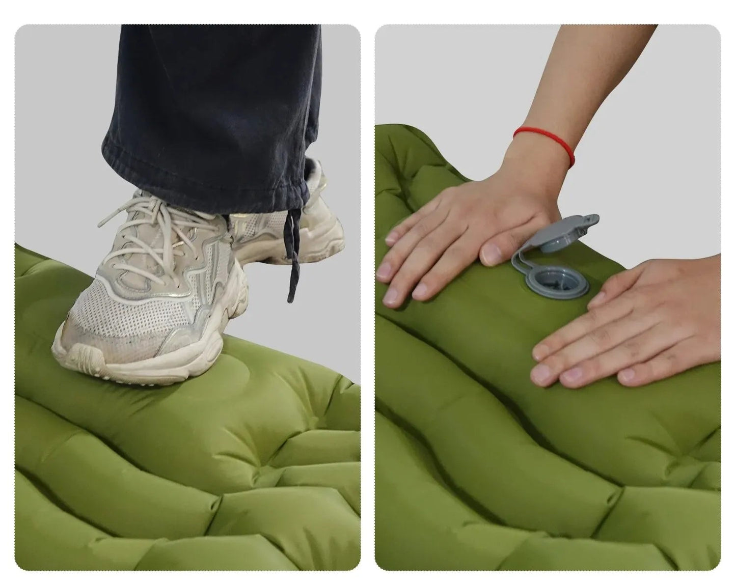 matelas de plage installation