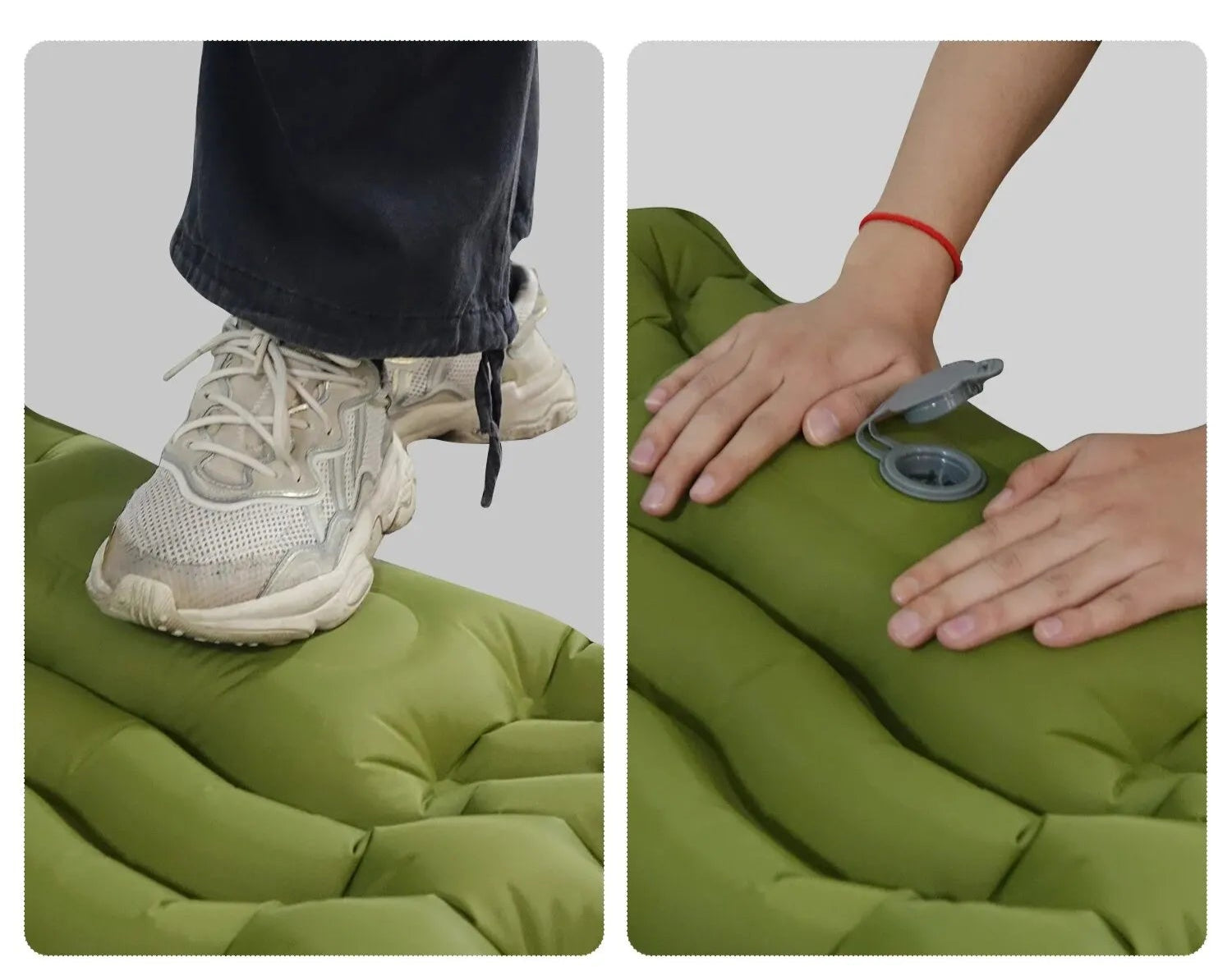 matelas de plage installation
