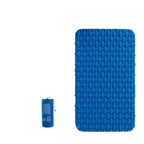 matelas de plage pliable sac bleu