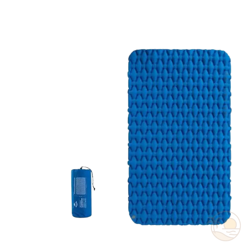 matelas de plage pliable sac bleu