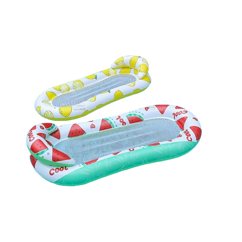 matelas piscine citrons pasteques