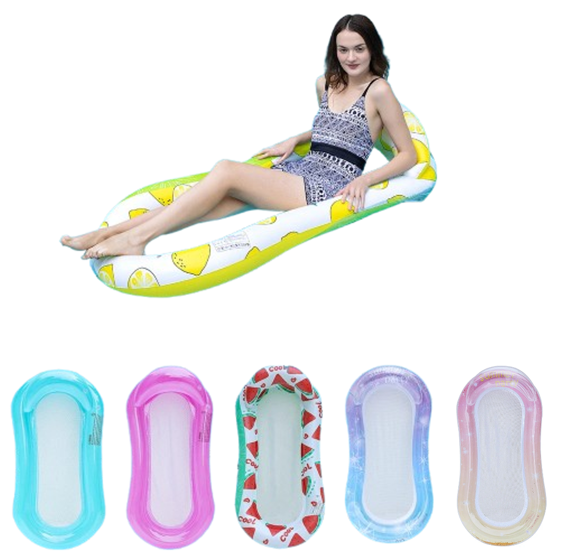 matelas piscine fille
