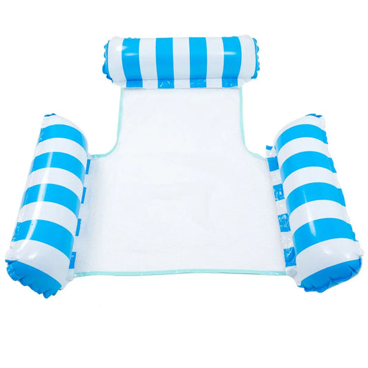 matelas piscine gonflable bleu