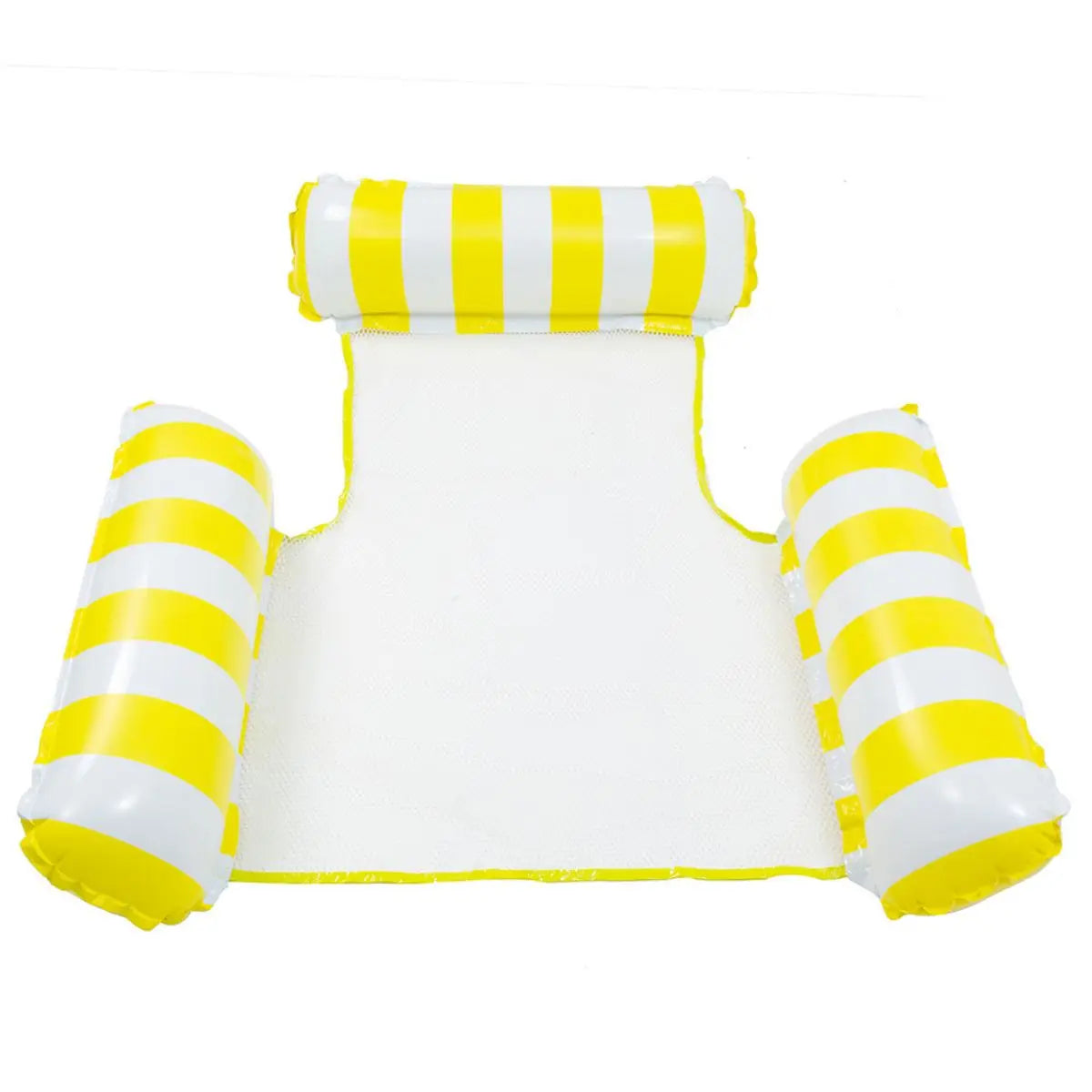 matelas piscine gonflable jaune