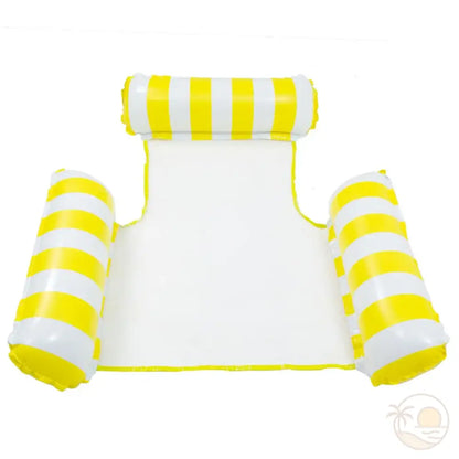 matelas piscine gonflable jaune
