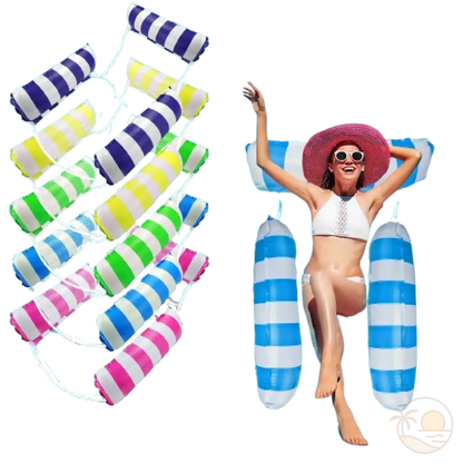 matelas piscine gonflables multicolores