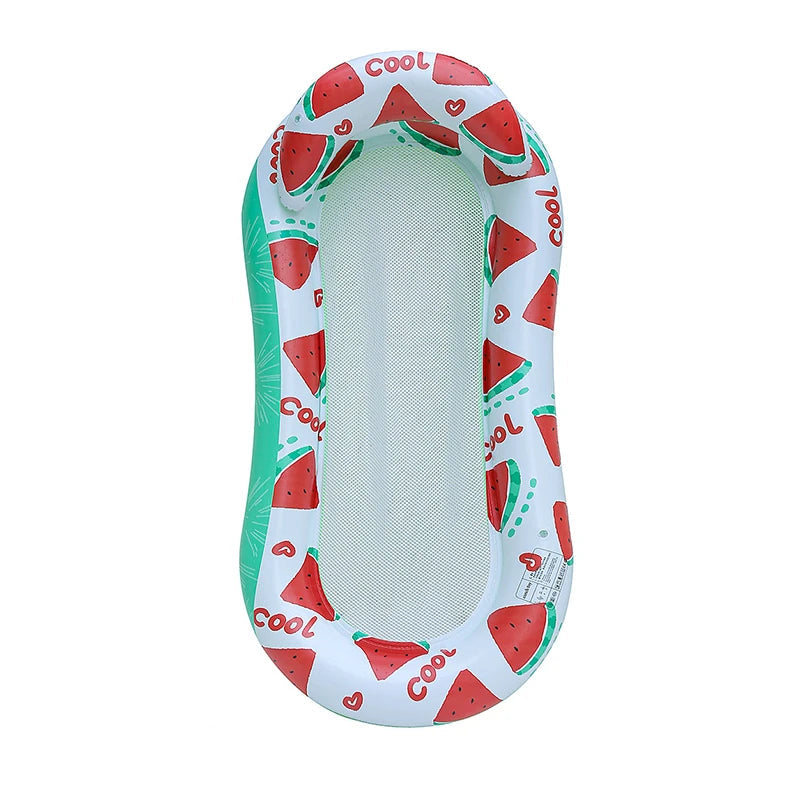 matelas piscine motifs pasteques