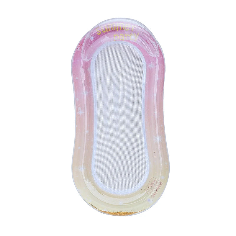 matelas piscine rose