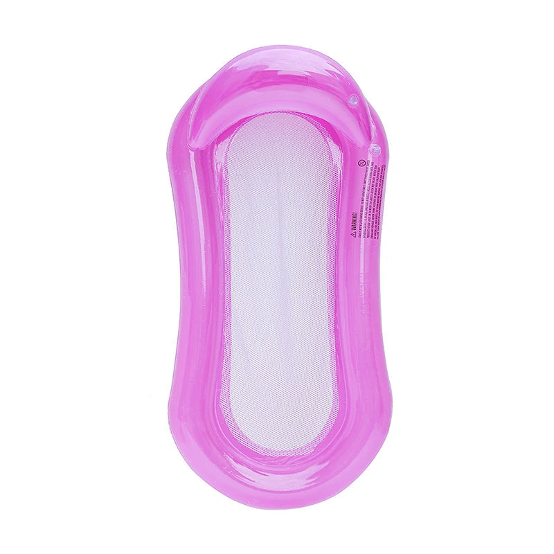 matelas piscine rose fluo