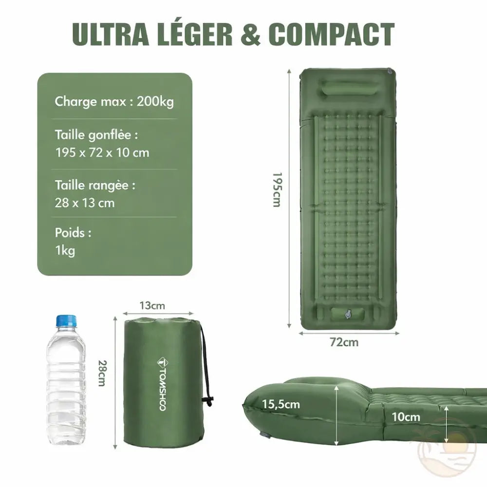 matelas pliable de plage dimensions