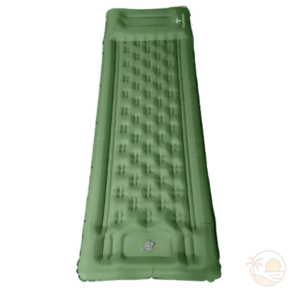 matelas pliable de plage vert
