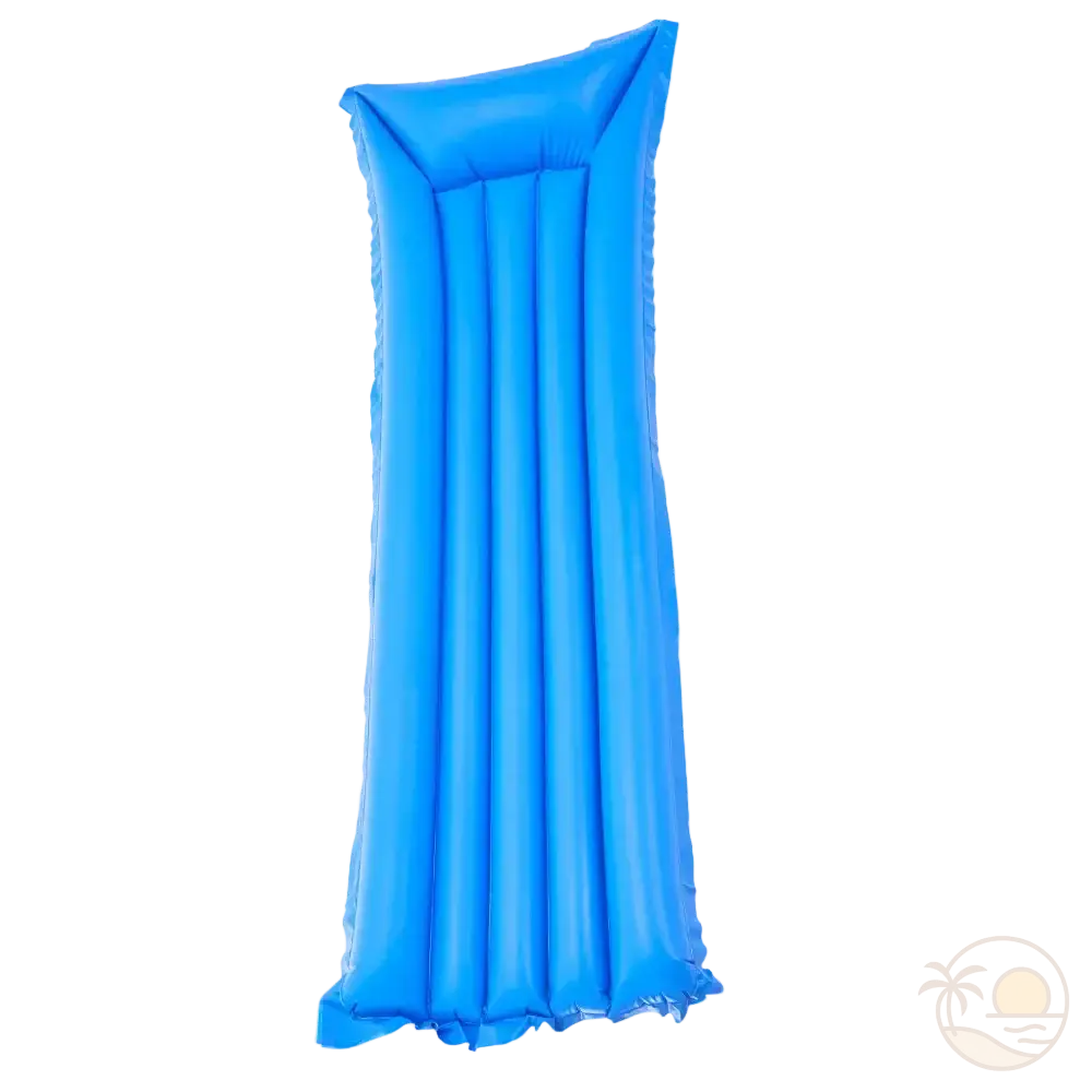 matelas pour piscine bleu