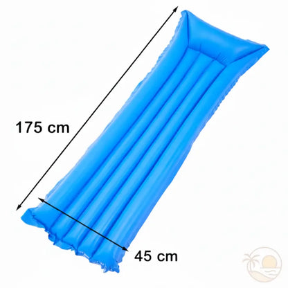 matelas pour piscine bleu dimensions