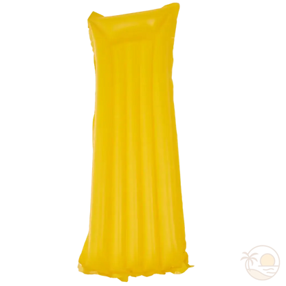 matelas pour piscine jaune