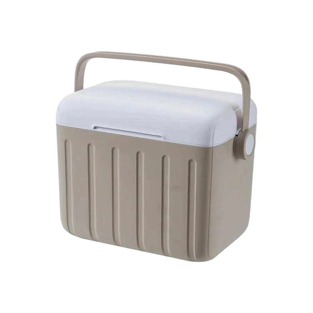 mini glaciere marron