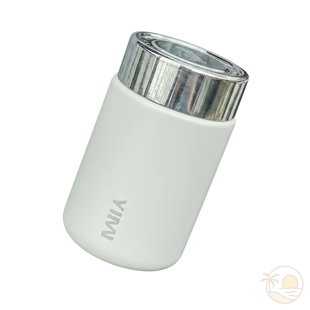 minis gourdes thermiques blanc