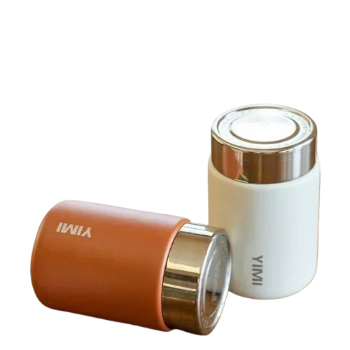 minis gourdes thermiques orange blanc