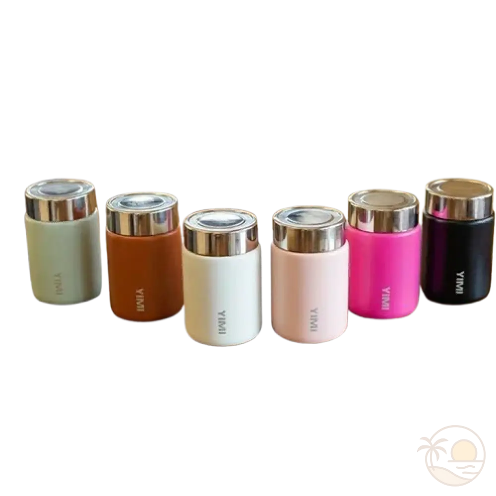 minis gourdes thermiques orange rose noir blanc