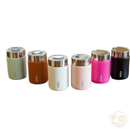 minis gourdes thermiques orange rose noir blanc