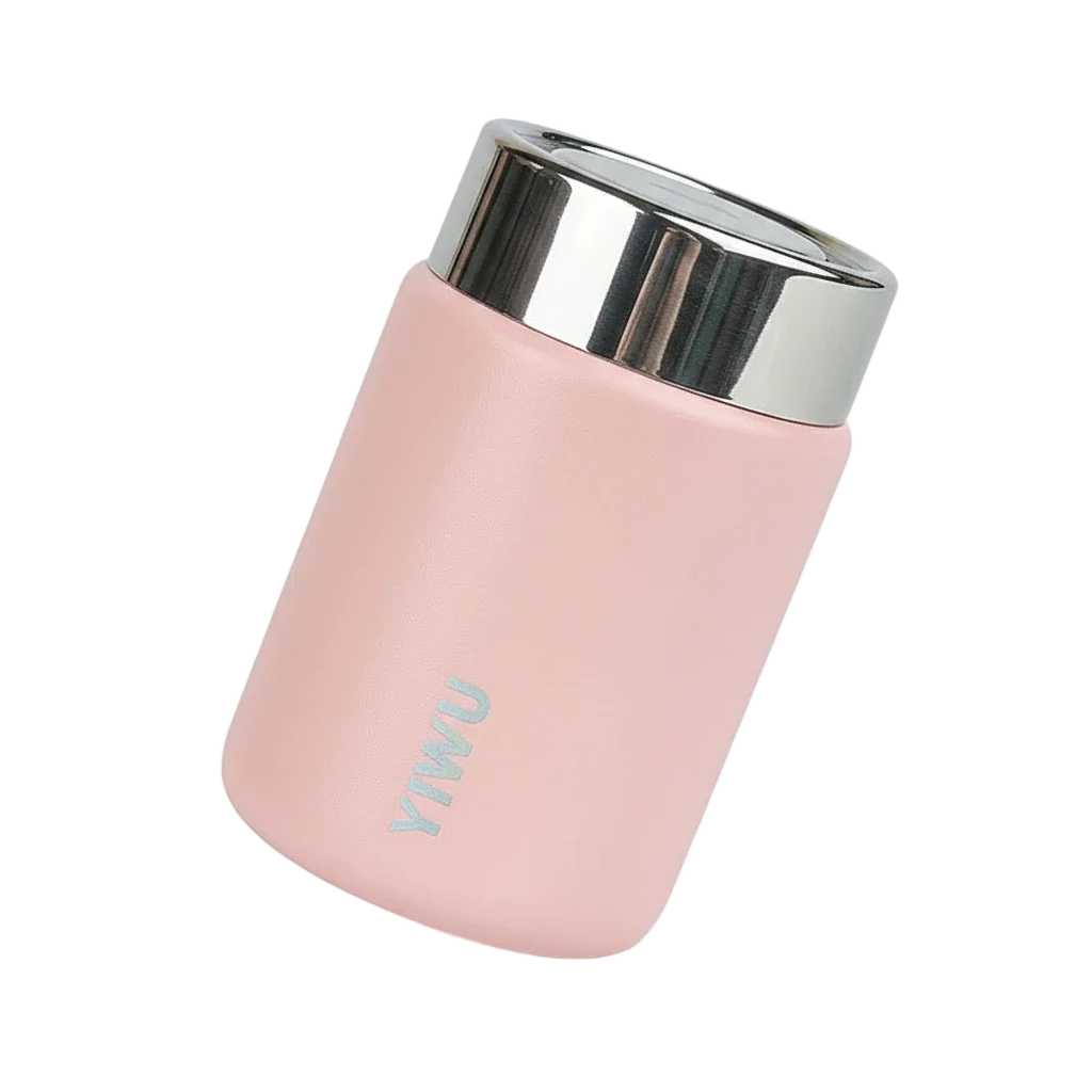 minis gourdes thermiques rose clair