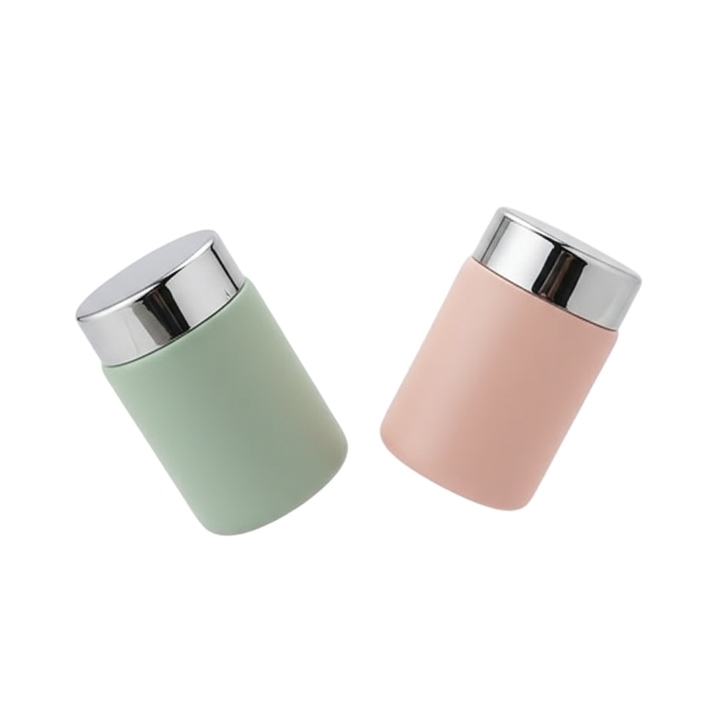 minis gourdes thermiques rose vert