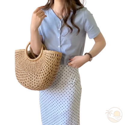 panier sac de plage femme