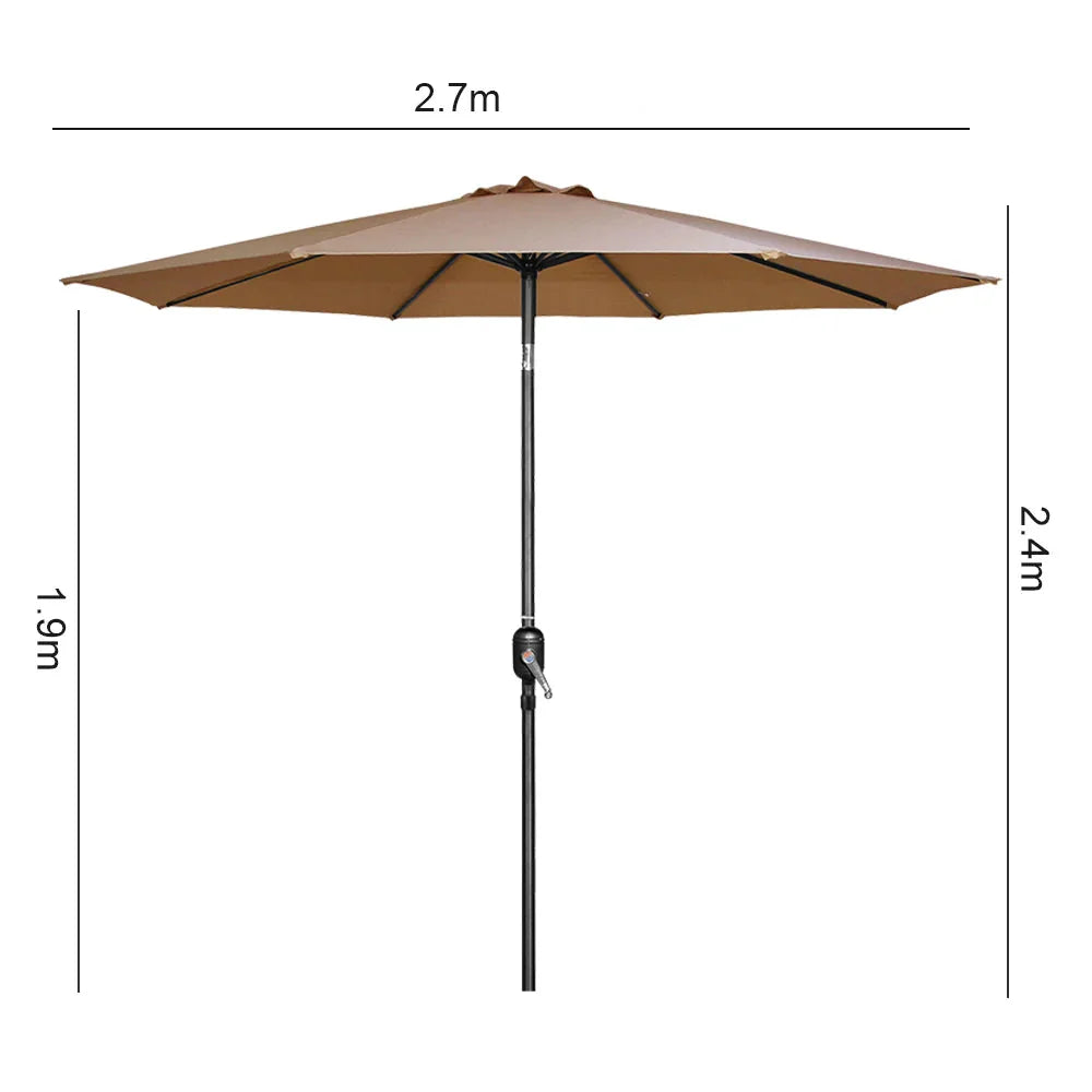 parasol anti uv de plage dimensions