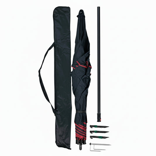 parasol de plage anti vent plie housse equipements