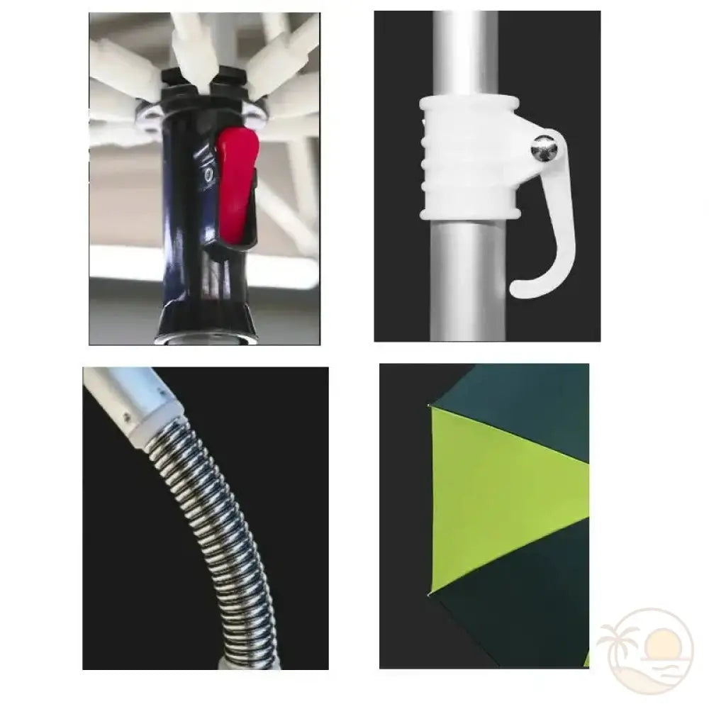 parasol de plage pliable pour valise caracteristiques