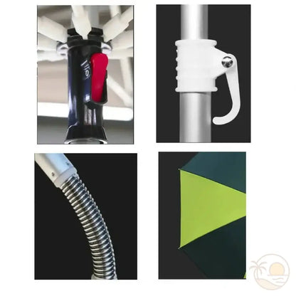 parasol de plage pliable pour valise caracteristiques