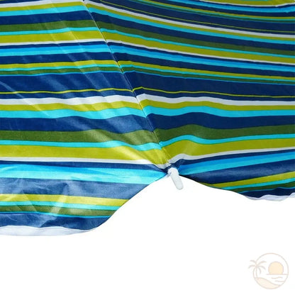 parasol de plage vue tissu