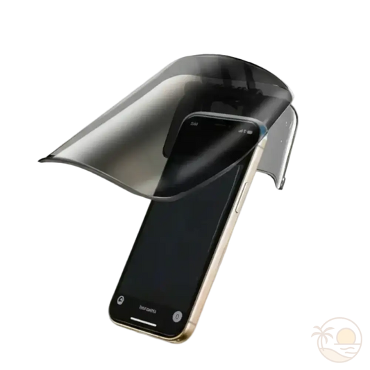 pare-soleil smartphone ferme