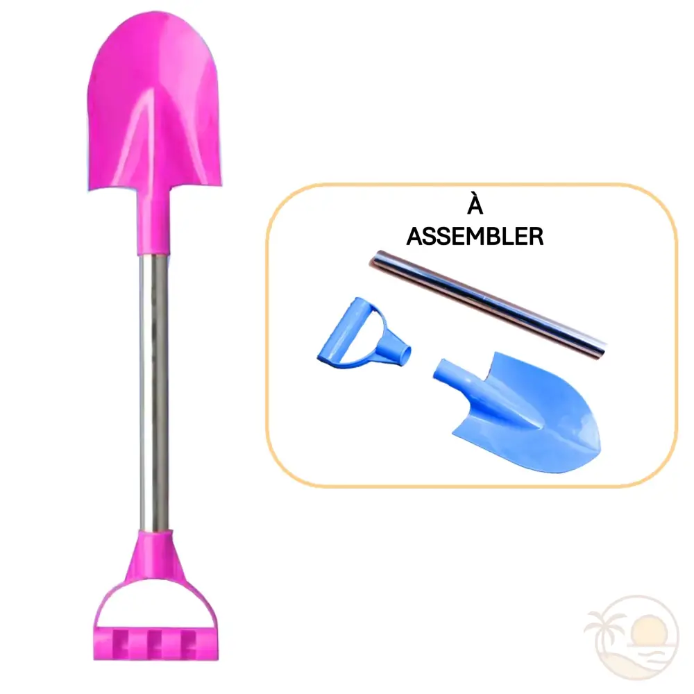 pelle plage metal rose