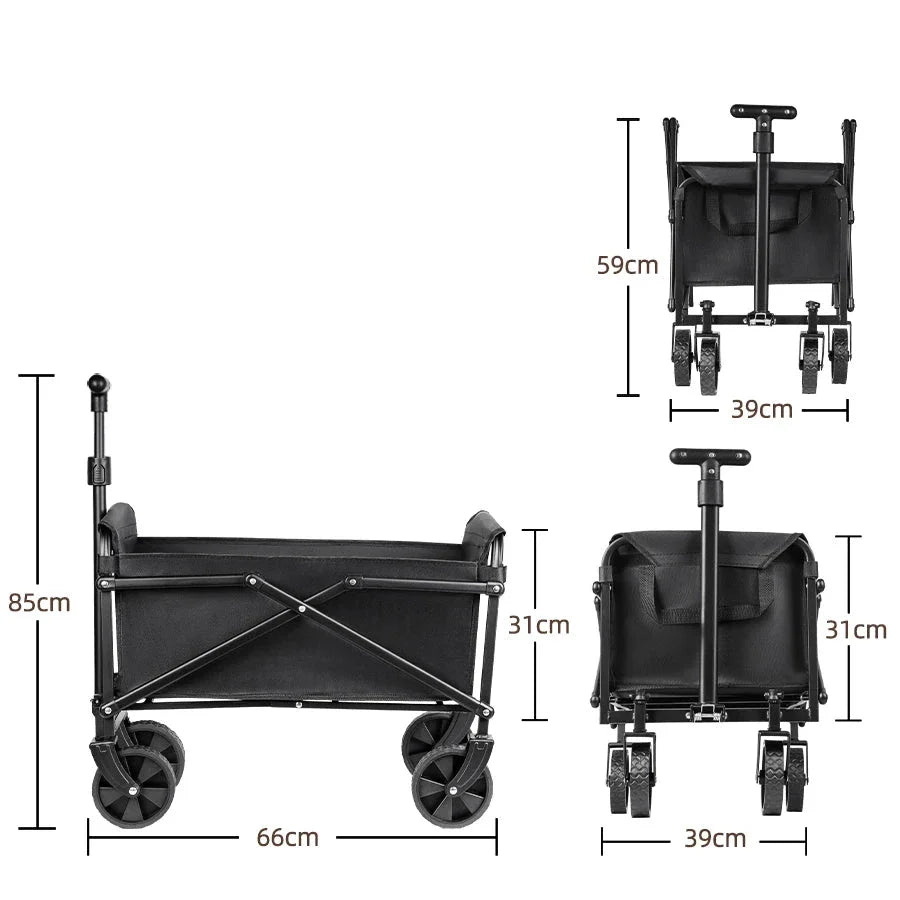 petit chariot de plage dimensions