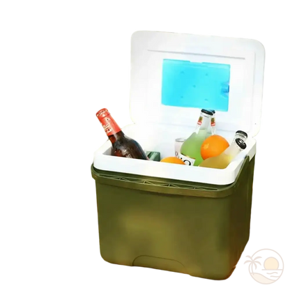 petite glaciere ouverte pleine