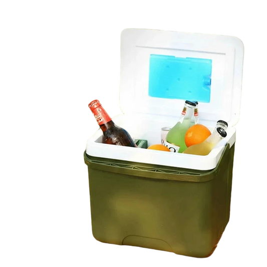 petite glaciere ouverte pleine