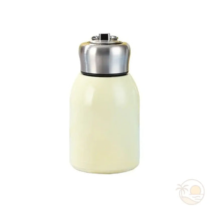 petite gourde isotherme beige