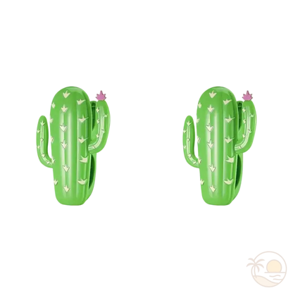 pinces serviette de plage cactus