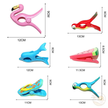 pinces serviette de plage dimensions