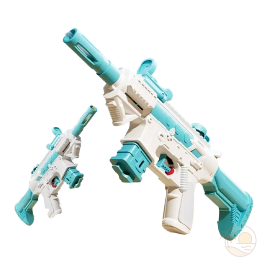 pistolet a eau automatique bleu
