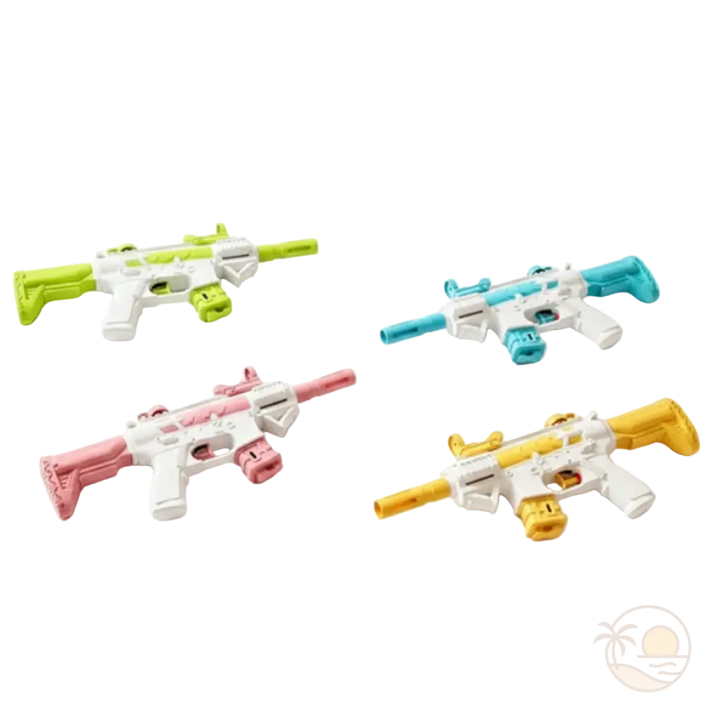 pistolet a eau automatique rose bleu jaune vert