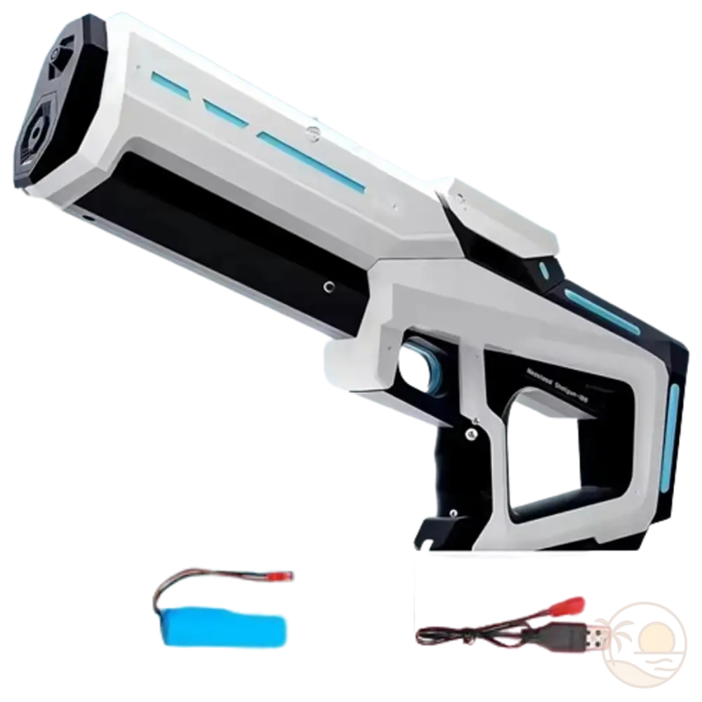 pistolet a eau electrique blanc 1 batterie