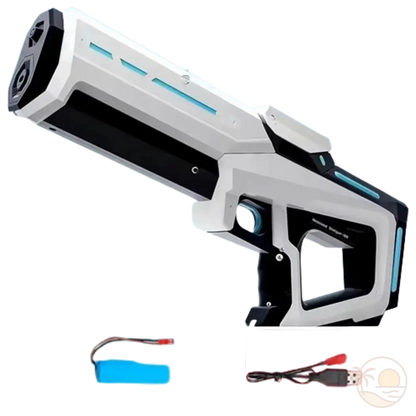 pistolet a eau electrique blanc 1 batterie