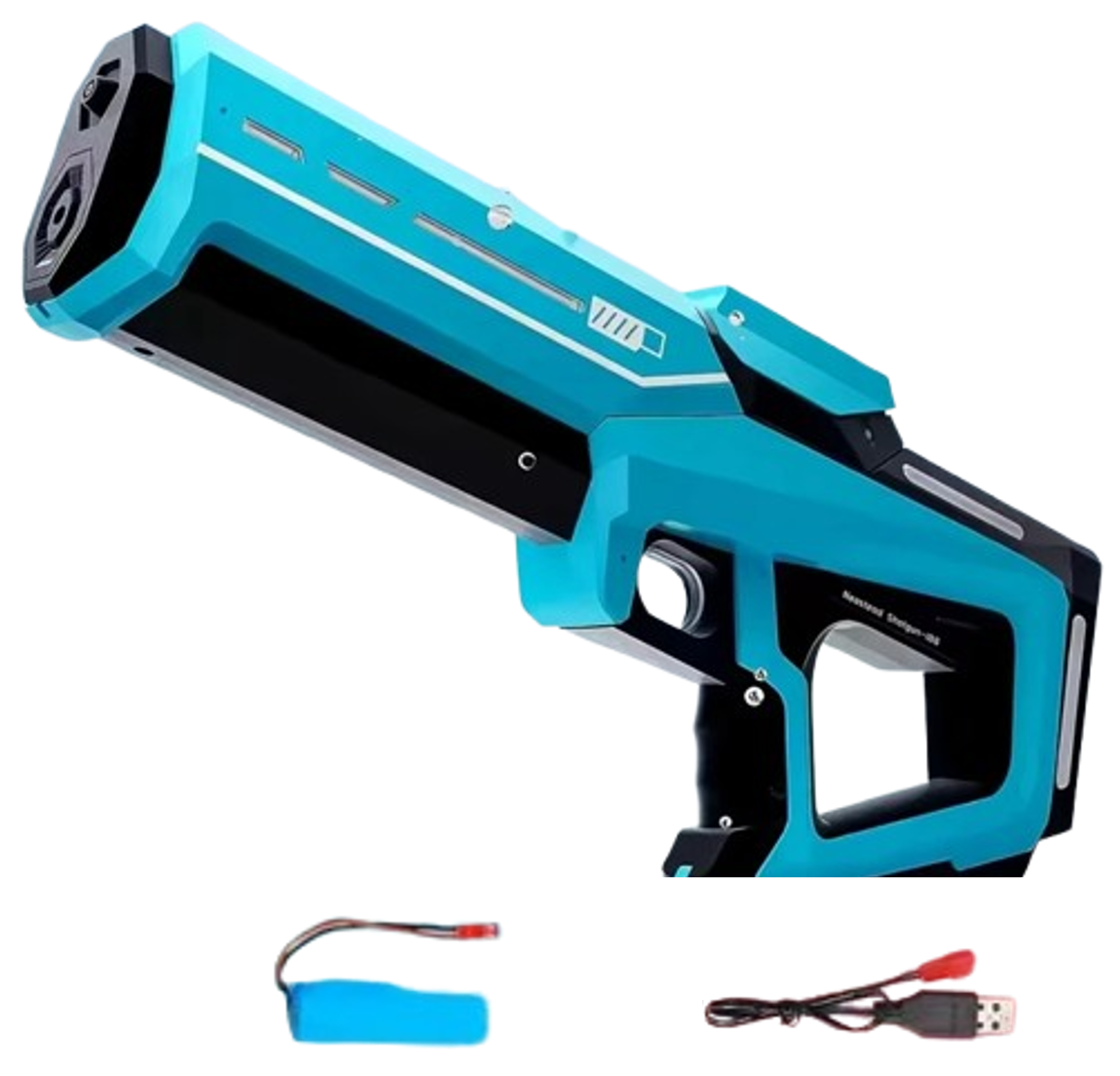 pistolet a eau electrique bleu 1 batterie
