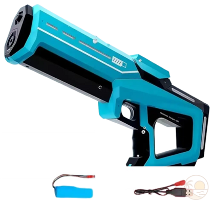 pistolet a eau electrique bleu 1 batterie