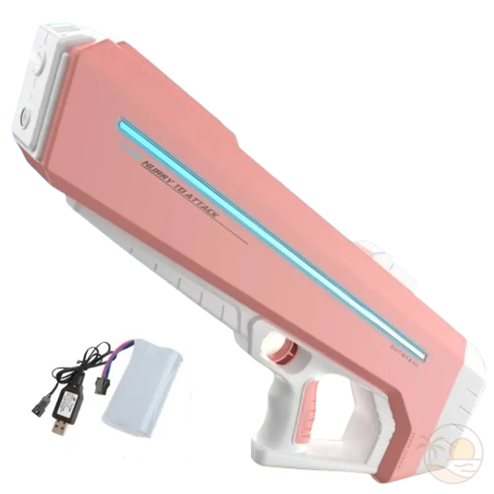 pistolet a eau geant rose