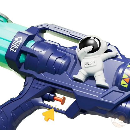 pistolet a eau puissant bleu zoom