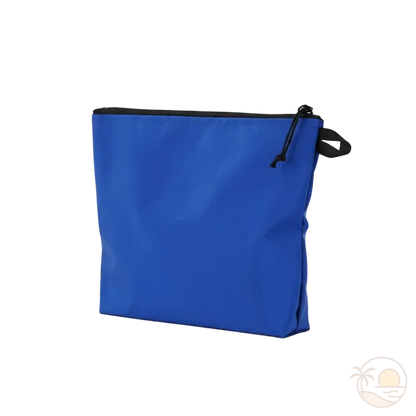 pochette de plage bleu