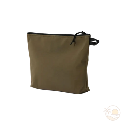 pochette de plage vert