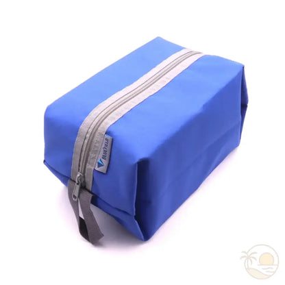 pochette plage bleu